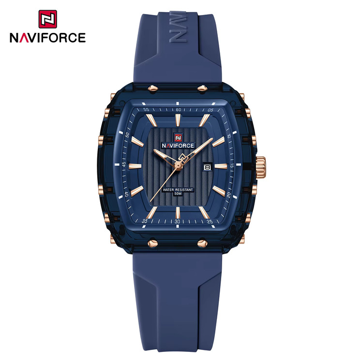 ساعت مچی زنانه NAVIFORCE 7124 - آبی