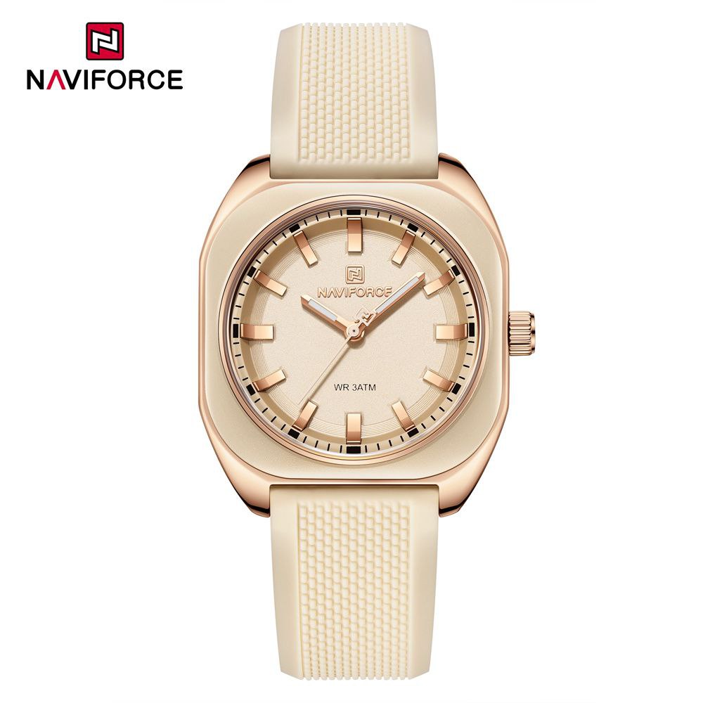 ساعت مچی زنانه نیوی فورس مدل NAVIFORCE 5061 - رزگلد