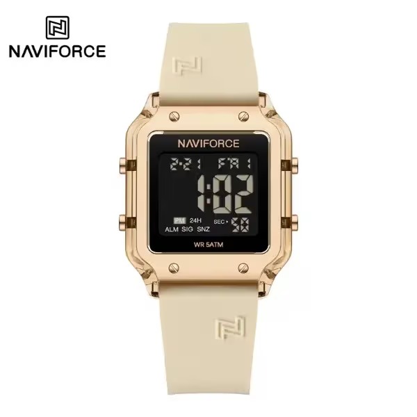ساعت مچی زنانه نیوی فورس مدل NAVIFORCE 6105 - رزگلد