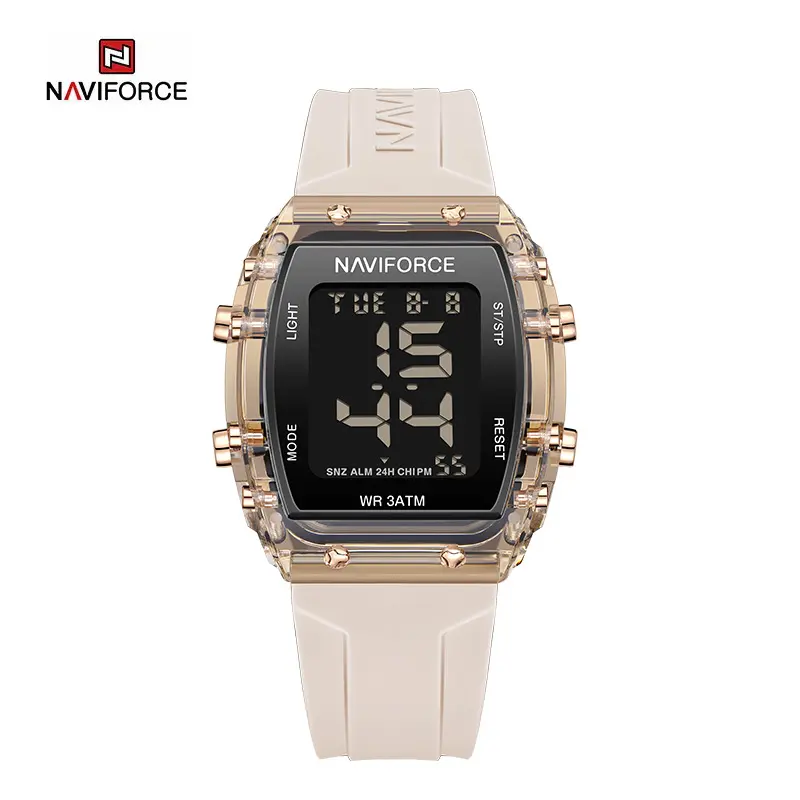 ساعت مچی ناوی‌فورس مدل Naviforce 7102 - رزگلد
