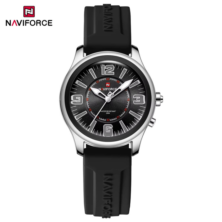 ساعت مچی زنانه نیوی فورس مدل NAVIFORCE 9256 - نقره ای مشکی