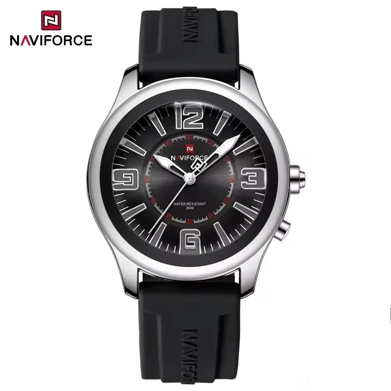 ساعت مچی مردانه نیوی فورس مدل NAVIFORCE 9256 - نقره ای مشکی
