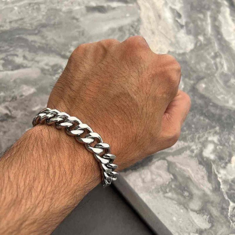 دستبند کارتیر استیل قفل اصلی {1265}
