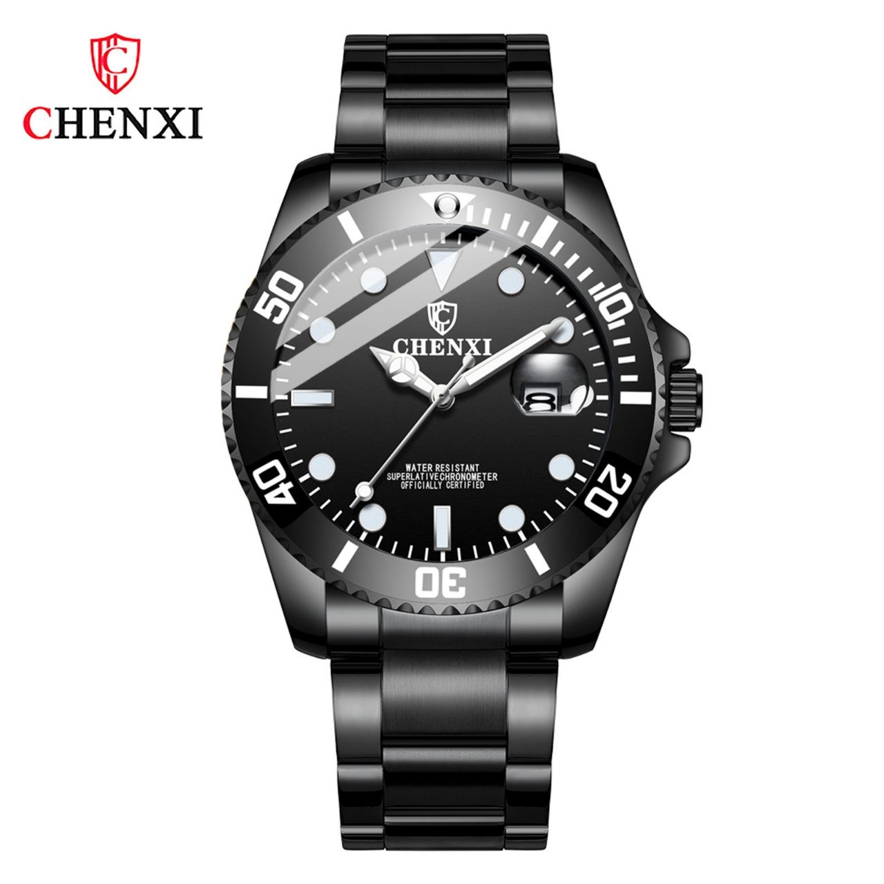 ساعت مچی مردانه چنکسی مدل CHENXI 085 - مشکی