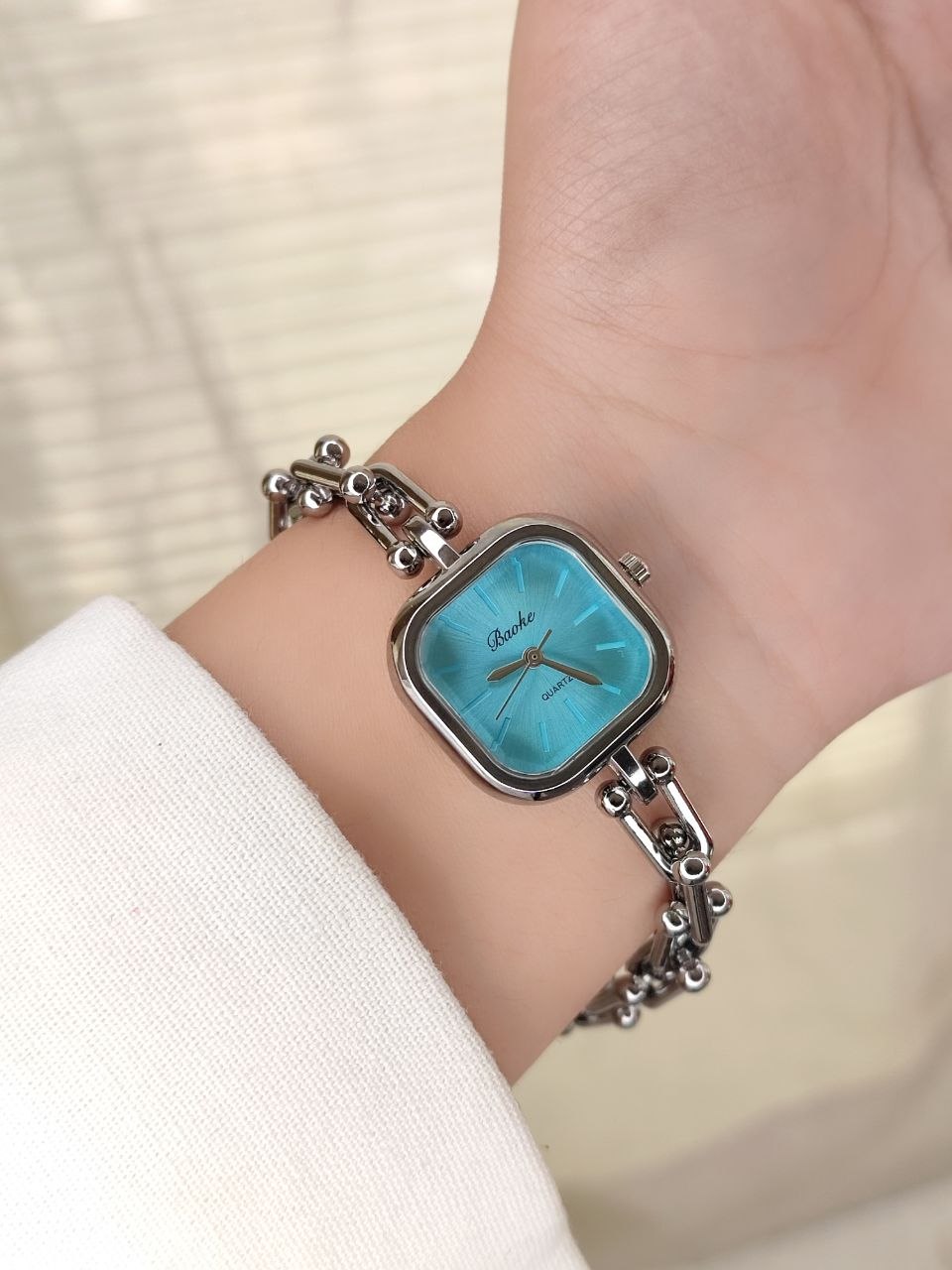 ساعت فلزی زنانه تیفانی مارک baoke 9007843 - رنگ: 5