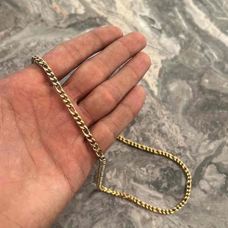 زنجیر فیگارو ۴ وجهی {کد۷۶۹}