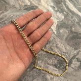 زنجیر فیگارو ۴ وجهی {کد۷۶۹}