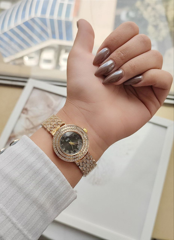ساعت زنانه فلزی مارک NK 4502246 - رنگ: 3