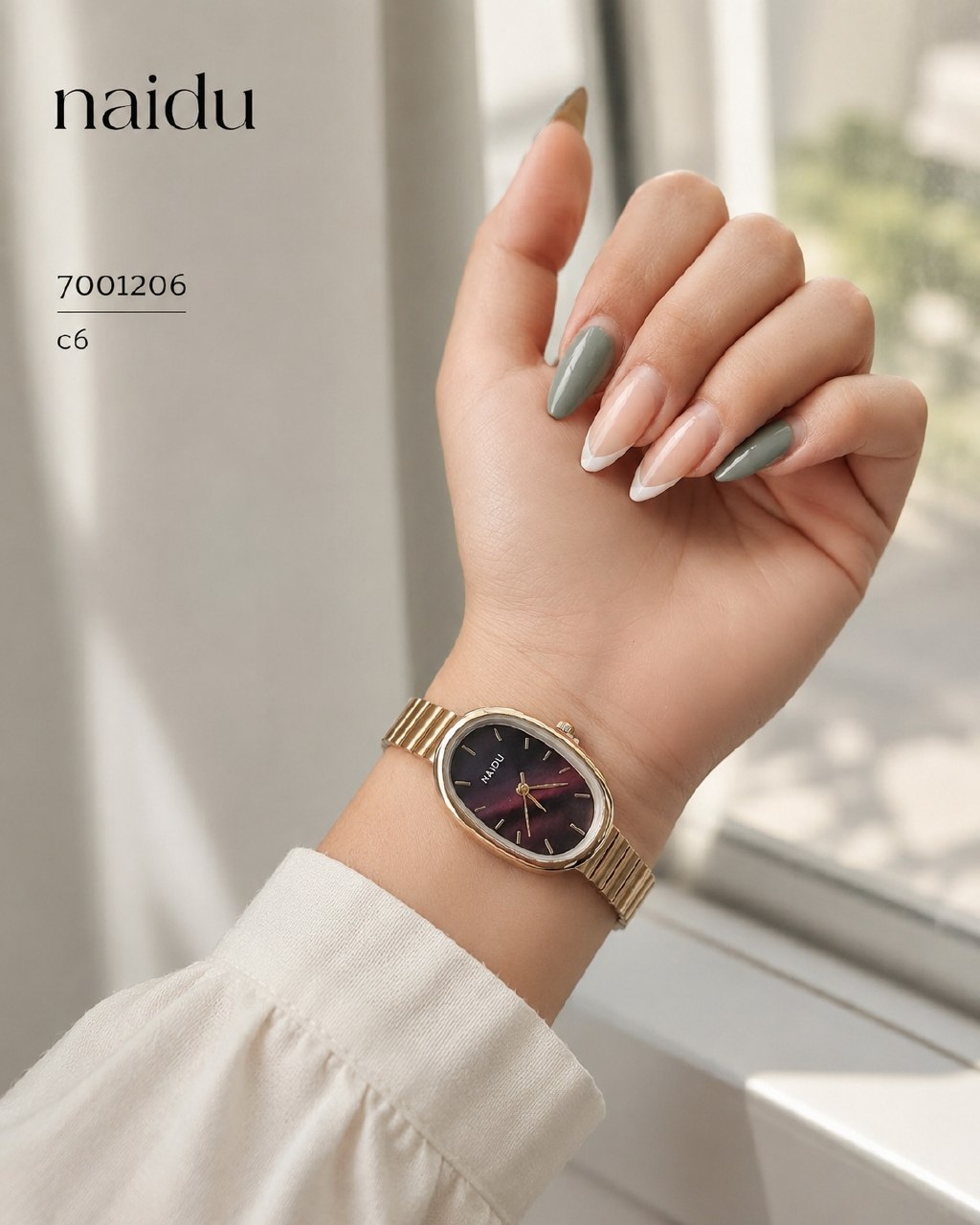 ساعت زنانه مارک naidu 7001206 - رنگ: 6