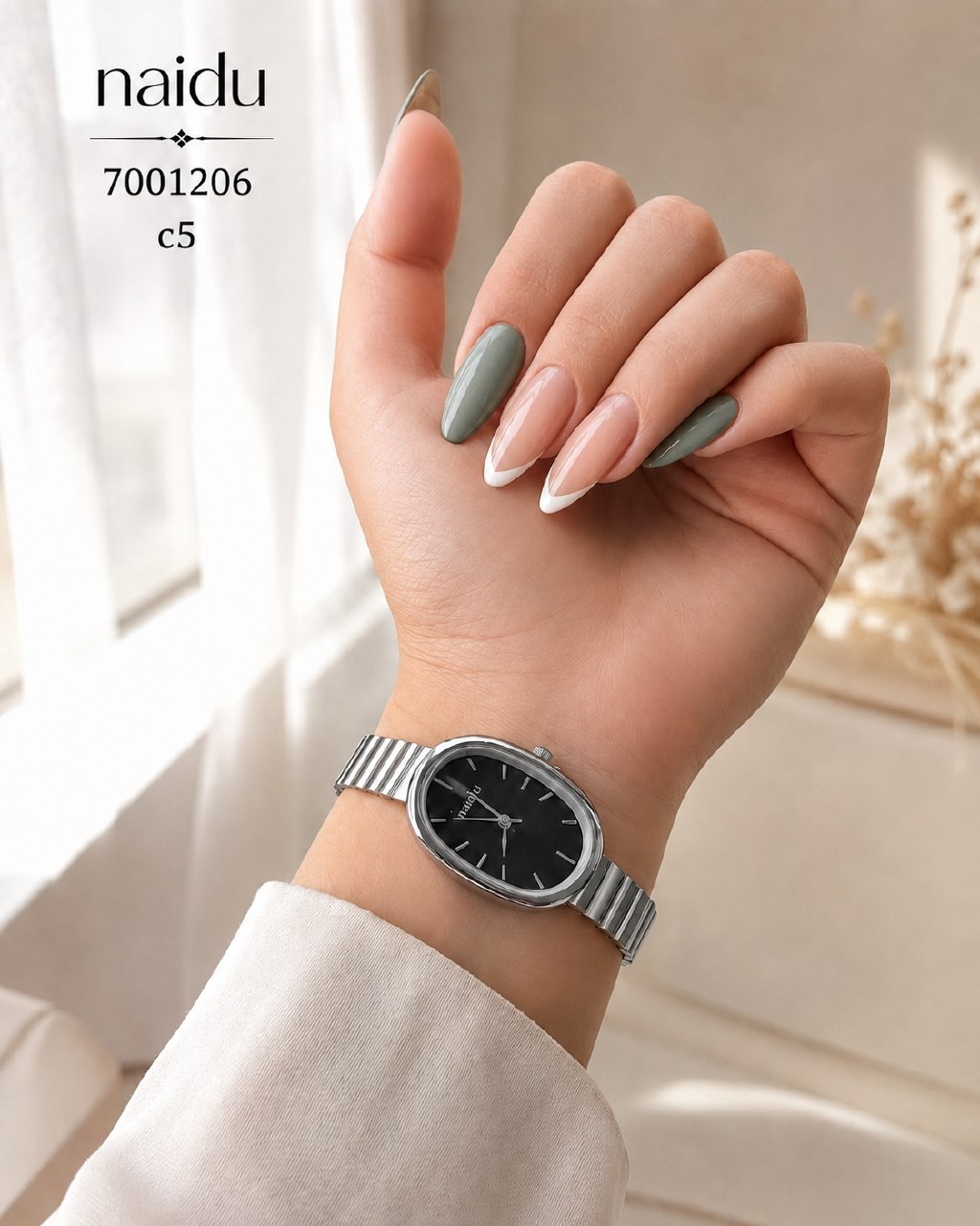 ساعت زنانه مارک naidu 7001206 - رنگ: 5