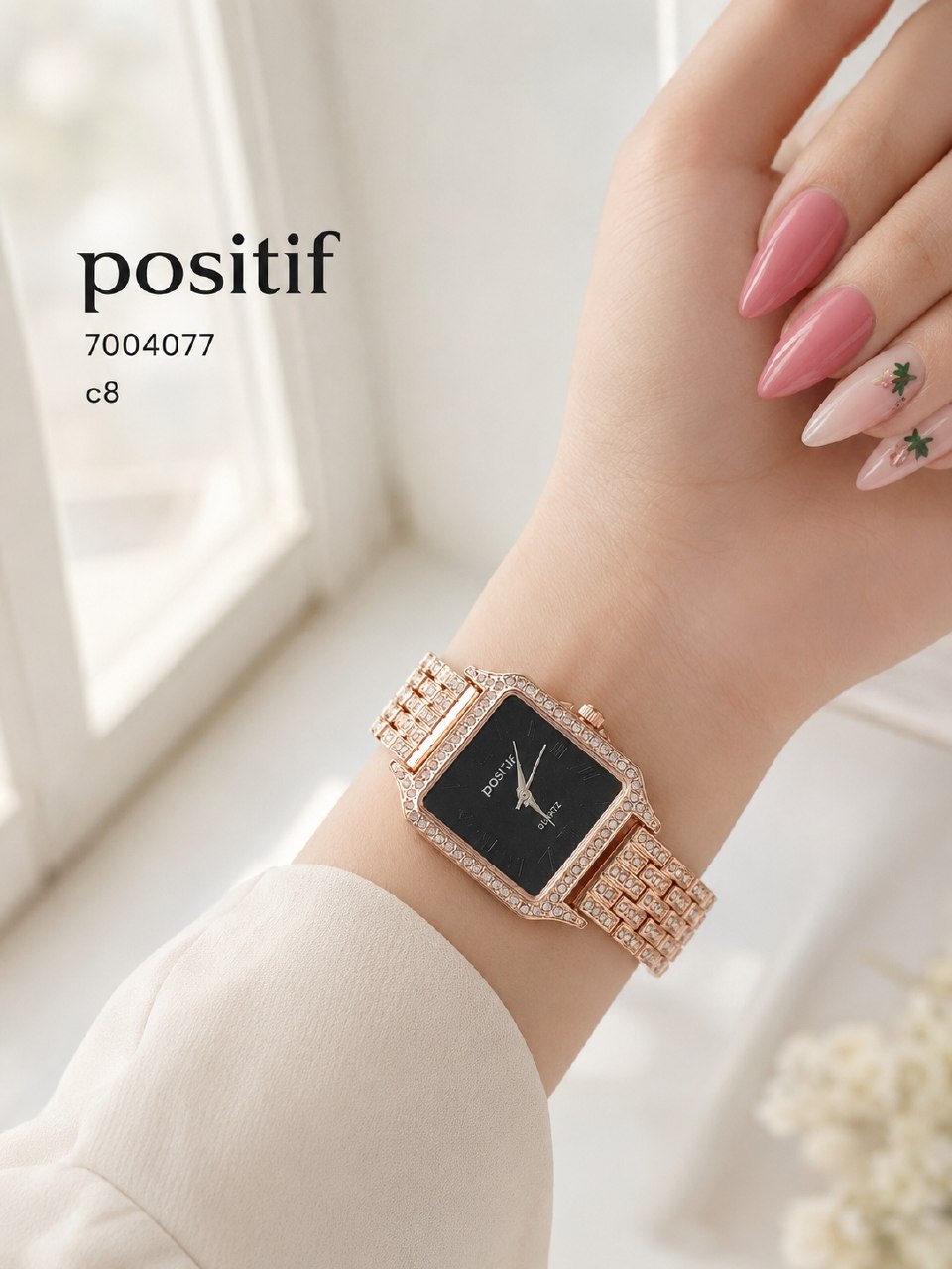 ساعت زنانه پوستیف 7004077 - رنگ: 8
