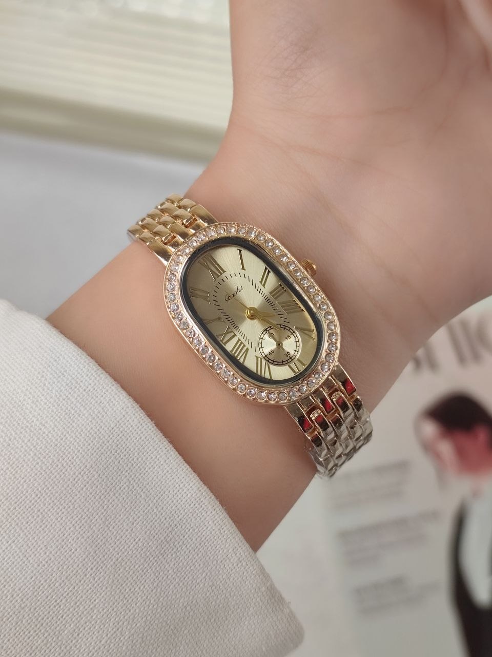 ساعت فلزی زنانه مارک baoke 5755007 - رنگ: 2