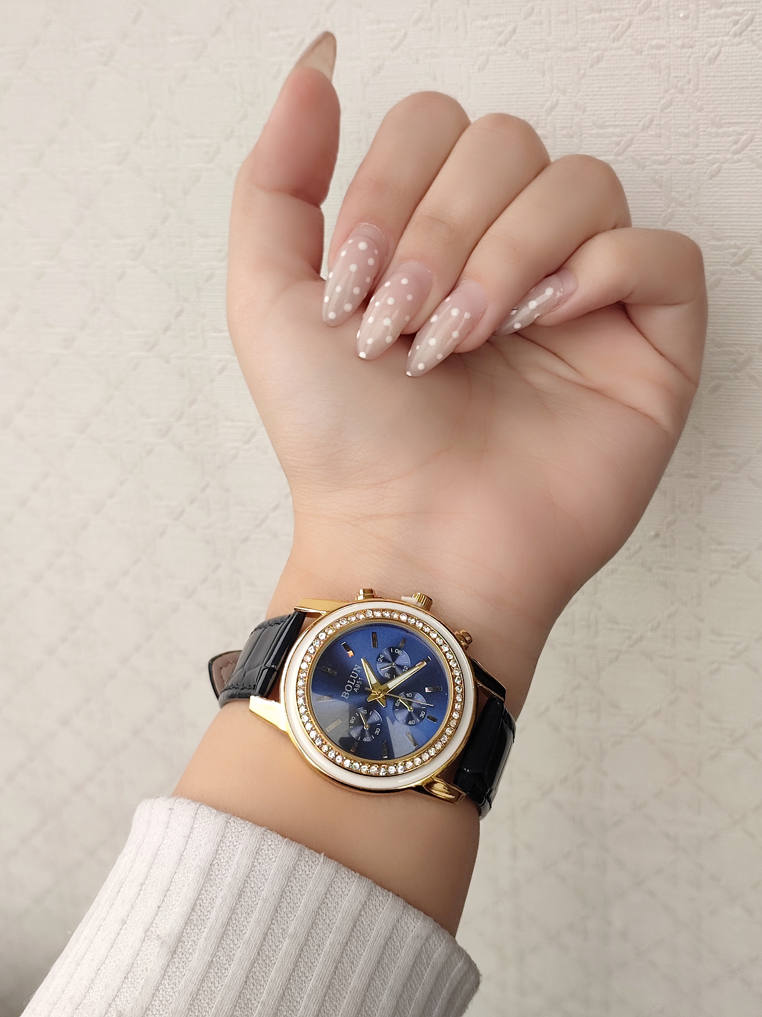ساعت دخترانه مارک بلون بند چرمی 3804786 - رنگ: 9