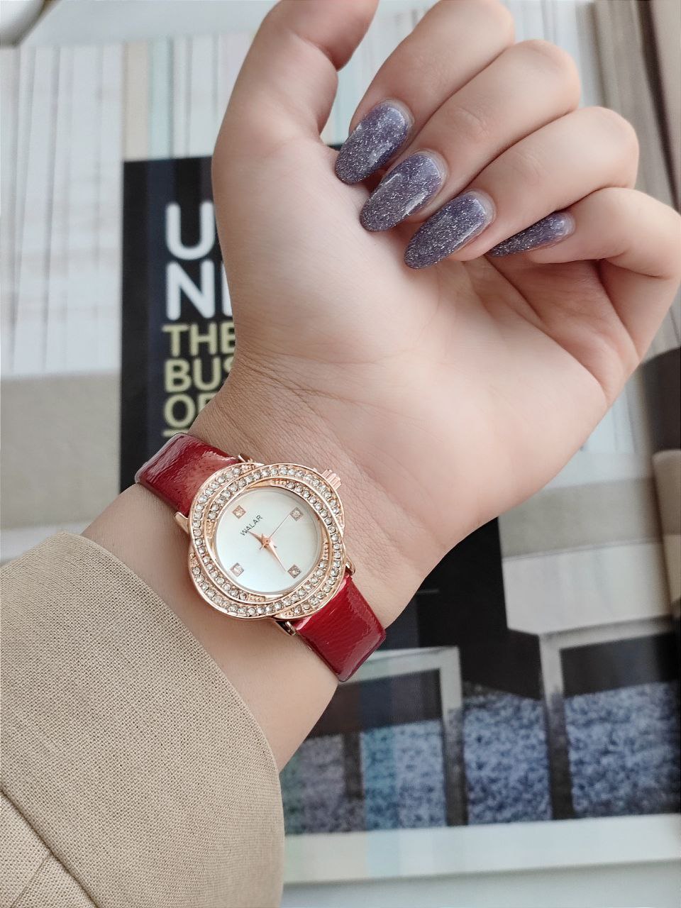 ساعت دخترانه والار (قاب رزگلد)3004682 - رنگ: 2