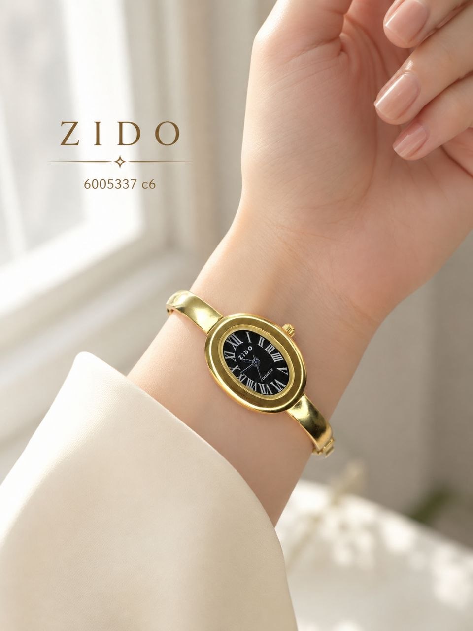 ساعت زنانه النگویی مارک zido 6005337 - رنگ: 6