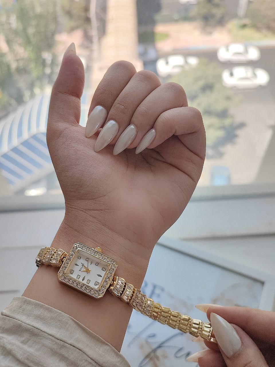 ساعت زنانه نگین دار مارک والار 6508774 - رنگ: 1