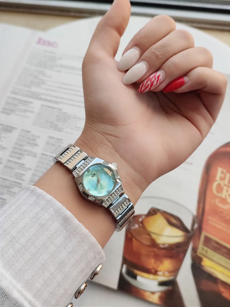 ساعت زنانه فلزی مارک NK 4508861 - رنگ: 8