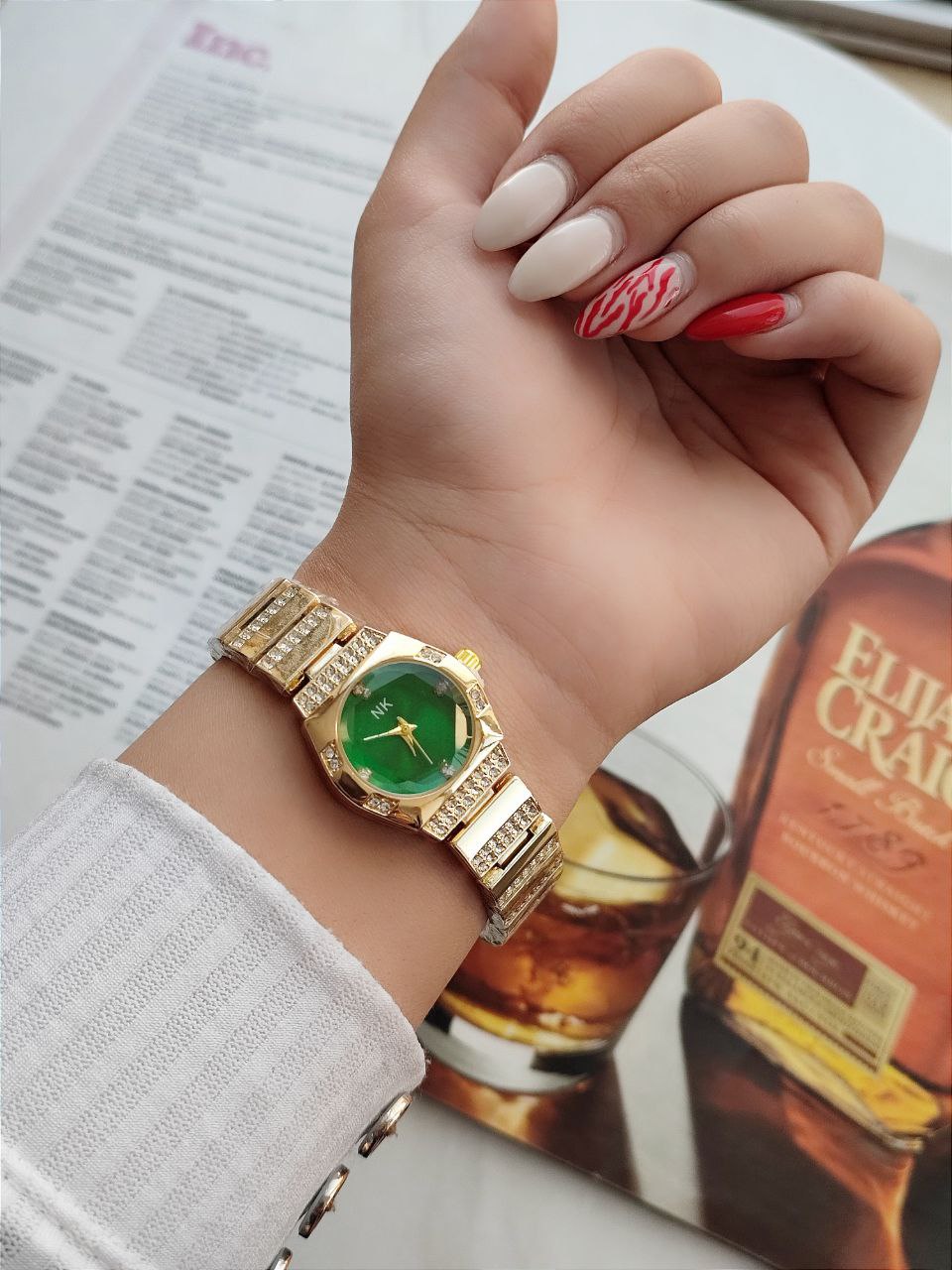 ساعت زنانه فلزی مارک NK 4508861 - رنگ: 4