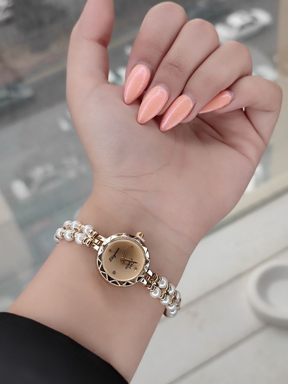ساعت بند مرواریدی مارک الینا 8155629 - رنگ: 11