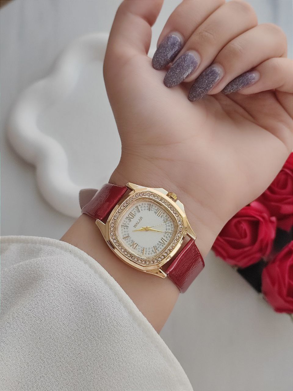 ساعت دخترانه والار (قاب طلایی) 3007369 - رنگ: 3
