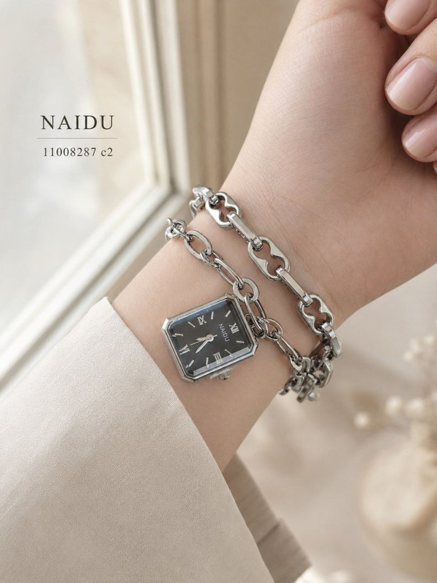 ساعت زنانه دستبندی مارک NAIDU 11008287 - رنگ: 2