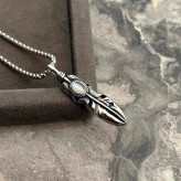 زنجیر و پلاک تک بال {کد1340}